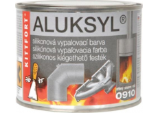 Aluksyl Silikónová vypaľovacia farba Strieborná 0910 80 g