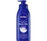Nivea Body Milk výživné telové mlieko pre veľmi suchú pokožku s pumpičkou 400 ml