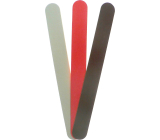 Pilník na nechty šmirgľový farebný 18 cm 3 kusy 677