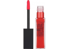 Maybelline Color Sensational Vivid Matte Liquid Lipstick lesk na pery 35 Rebel Red 7,7 ml