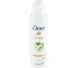 Dove Go Fresh Touch Uhorka & Zelený čaj antiperspirant dezodorant sprej pre ženy 150 ml