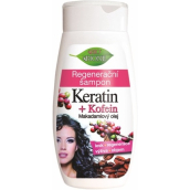 Bion Cosmetics Keratín & Kofeín regeneračný šampón pre všetky typy vlasov 250 ml