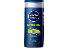 Nivea Men Energy sprchový a šampón na vlasy 250 ml