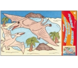Malování vodou dinosauři č.5 28 x 21 cm
