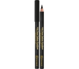 Dermacol 12h True Colour Eyeliner drevená ceruzka na oči 08 Black 2 g