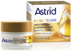 Astrid Beauty Elixir Hydratačný denný krém proti vráskam s UV filtrami 50 ml
