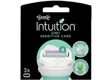 Wilkinson Intuition Sensitive Care Aloe + Vitamín B5 náhradné hlavice pre ženy 3 kusy