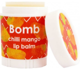 Bomb Cosmetics Chilli a mango - Chilli Mango balzam na pery 4,5 g
