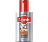 Alpecin Tuning Čierny kofeínový šampón proti vypadávaniu vlasov zafarbia šediny 200 ml