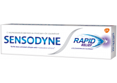 Sensodyne Rapid Rýchla úľava, kompletná ochrana zubná pasta s fluoridem75 ml