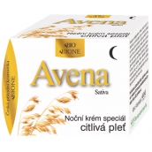 Bion Cosmetics Avena Sativa nočný pleťový krém špeciál pre citlivú a problematickú pleť 51 ml