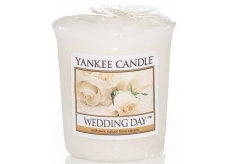 Yankee Candle Wedding Day - Svadobný deň vonná sviečka votívny 49 g