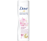 Dove Nourishing Secrets Rozzařující Rituál Lotosový květ a rýžová voda tělové mléko 250 ml