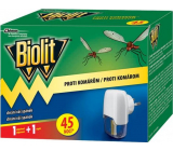 Biolit Proti komárom elektrický odparovač s tekutou náplňou 45 nocí strojček + náplň 27 ml