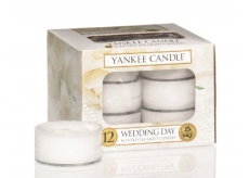 Yankee Candle Wedding Day - Svadobný deň vonná čajová sviečka 9,8 g 12 kusov