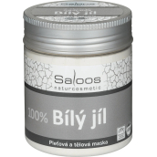 Saloos Bio 100% Francúzsky biely íl telová a pleťová maska na lupienku, ekzémy, znižuje tvorbu mazu 70 g