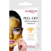 Marion Golden Skin Care Peel-Off omlazující zlatá metalická slupovací maska 6 g