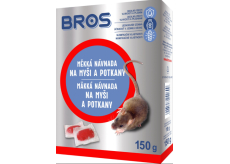 Bros Mäkká návnada na myši, potkany a potkany 150 g