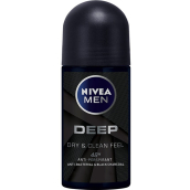 Nivea Men Deep guličkový antiperspirant dezodorant roll-on 50 ml