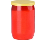Admit Hřbitovný olej sviečka červená žltý uzáver 29 hodín 100 g