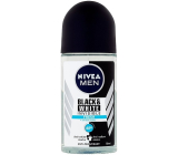 Nivea Men Invisible Black & White Fresh kuličkový antiperspirant deodorant roll-on 50 ml