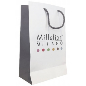Millefiori Milano papierová taška biela malá 22 x 12 cm 1 kus