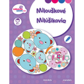 Ditipo Omaľovánky Mandaly - Milouškové pre deti 4+ 16 strán