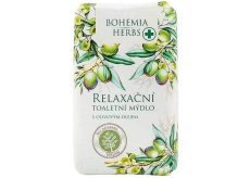 Bohemia Gifts Olivový olej, glycerín a extrakt z citrusov relaxačné toaletné mydlo 100 g