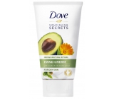Dove Nourishing Secrets Povzbuzující Rituál Avokádový olej + extrakt z měsíčku lékařského krém na ruce pro suchou pokožku 75 ml