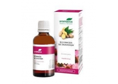 Aromatica Echinaceové bylinné so zázvorom bylinné kvapky pre prirodzenú obranyschopnosť 50 ml