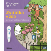 Albi Kúzelné čítanie interaktívne hovoriace kniha Zvieratká v ZOO, vek 2+