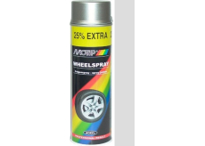 Motip Wheel Sprej 04007C strieborný akrylový lak na disky kolies 500 ml