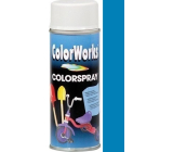 Color Works Colorsprej 918509C stredne modrý alkydový lak 400 ml