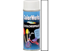 Color Works Colorsprej 918531 biely matný alkydový lak 400 ml