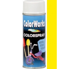 Color Works Colorsprej 918503C žltý alkydový lak 400 ml