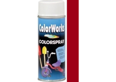 Color Works Colorsprej 918519 červená bordó alkydový lak 400 ml