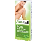 Aloe Epil Body depilačné voskové pásky na telo 16 + 2 kusov