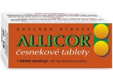 Naturvita Allicor cesnakové tablety zaistí maximum pôvodných látok čerstvého cesnaku 60 tabliet
