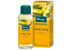 Kneipp Ylang-Ylang masážny olej, zamatovo hebká pokožka sa zmyselnou exotickou vôňou 100 ml