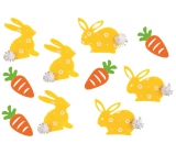Zajace a mrkvy s Lepik 4 cm, 10 kusov v sáčku