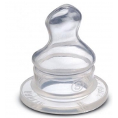 Baby Farlin Cumlík silikónový tvarovaný Čaj (S) pre deti 0-6 mesiacov