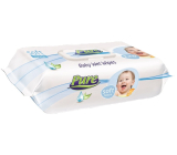 Pure Soft Touch vlhčené ubrousky pro děti s klipem 120 kusů