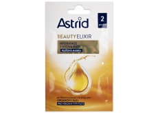 Astrid Beauty Elixir hydratační a vyživující pleťová maska pro všechny typy pleti 2 x 8 ml