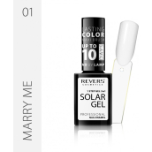 Reverz Solar Gél gélový lak na nechty 01 Marry Me 12 ml