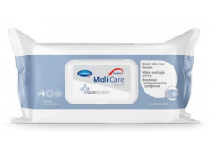 MoliCare Skin vlhčené obrúsky na starostlivosť o osoby s ťažkou inkontinenciou 50 kusov Menalind