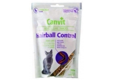Canvit Hairball Control Kuracie maškrtu mäkký doplnkové krmivo pre mačky 100 g