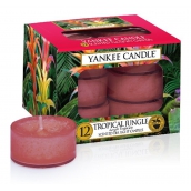 Yankee Candle Tropical Jungle - Tropická džungľa vonná čajová sviečka 12 x 9,8 g
