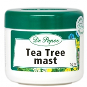Dr. Popov Tea Tree dezinfekční mast na opary, akné, kožní potíže 50 ml