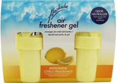 Akolade Air Freshener Citrus solid gél osviežovač vzduchu 2 x 150 g