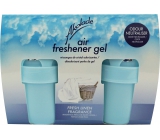 Akolade Air Freshener Fresh Linen solid gél osviežovač vzduchu 2 x 150 g